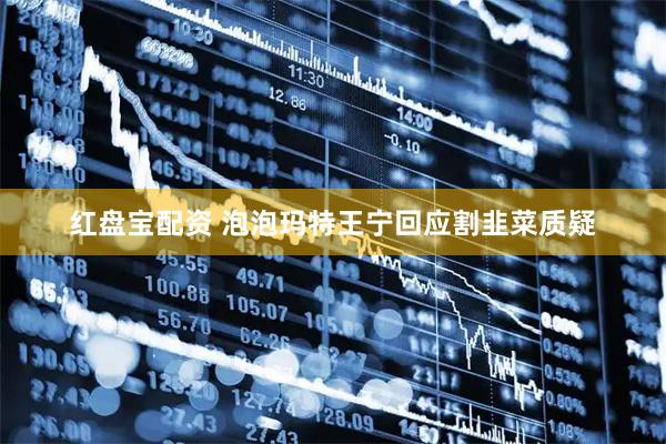 红盘宝配资 泡泡玛特王宁回应割韭菜质疑